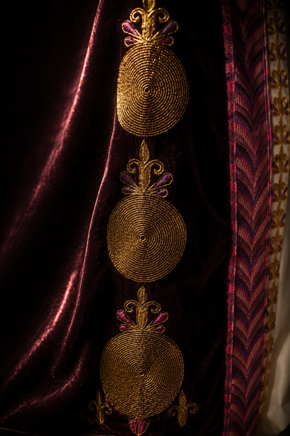 Royal Burgundy Heritage Thobe