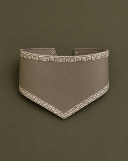 Olive Qasab Heritage Thobe