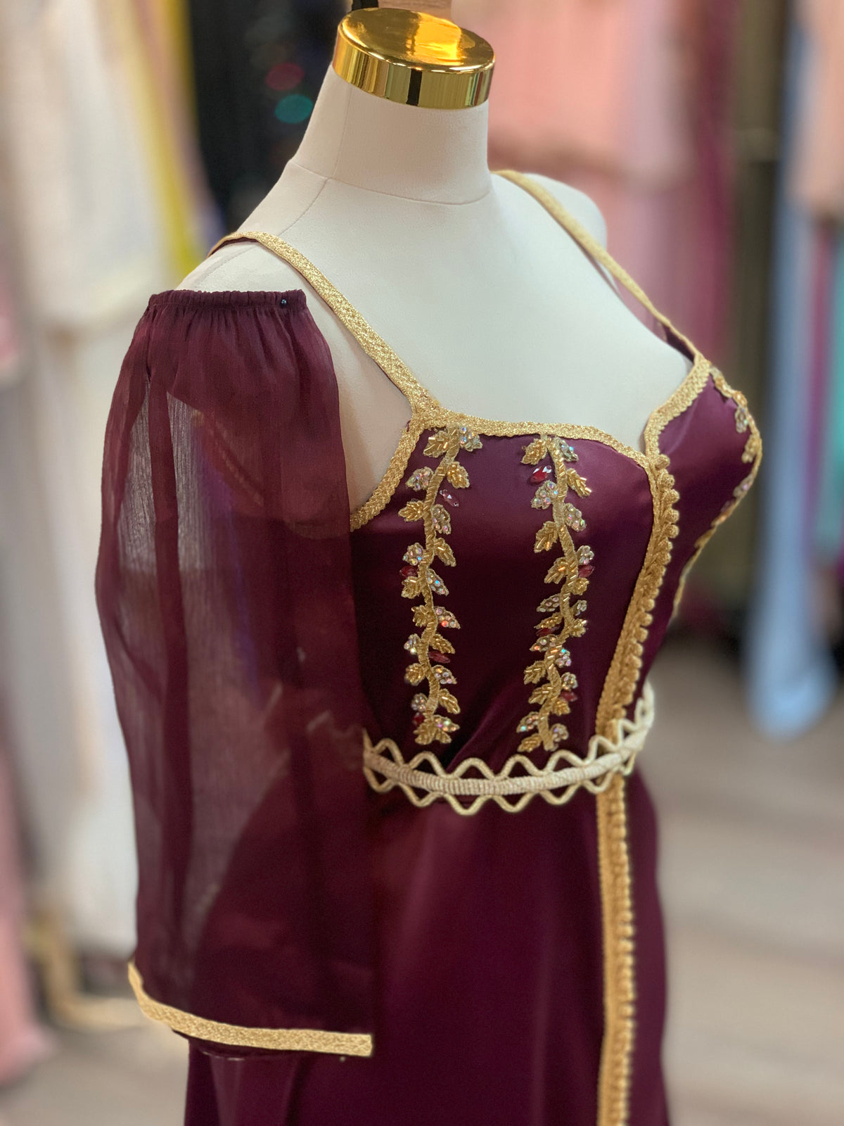 Moroccan Caftan with a Modern Touch